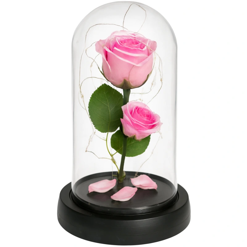 Wieczna Róża w Szkle - 2062- Wieczna Róża Bukiet